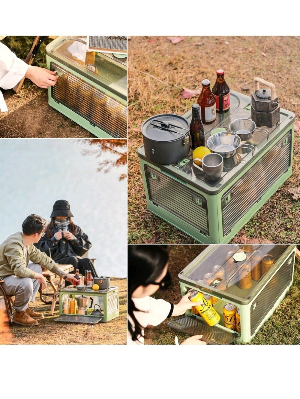 XL Collapsible Storage Bin with Wheels(60x42x34cm) Buyer's Choice ๐ก Or ๐ข Or ๐ต - Picture 11 of 14